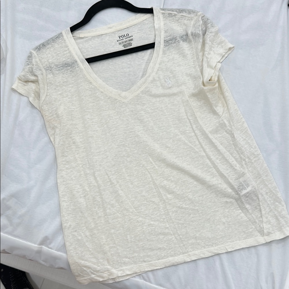 Polo Linen T Shirt